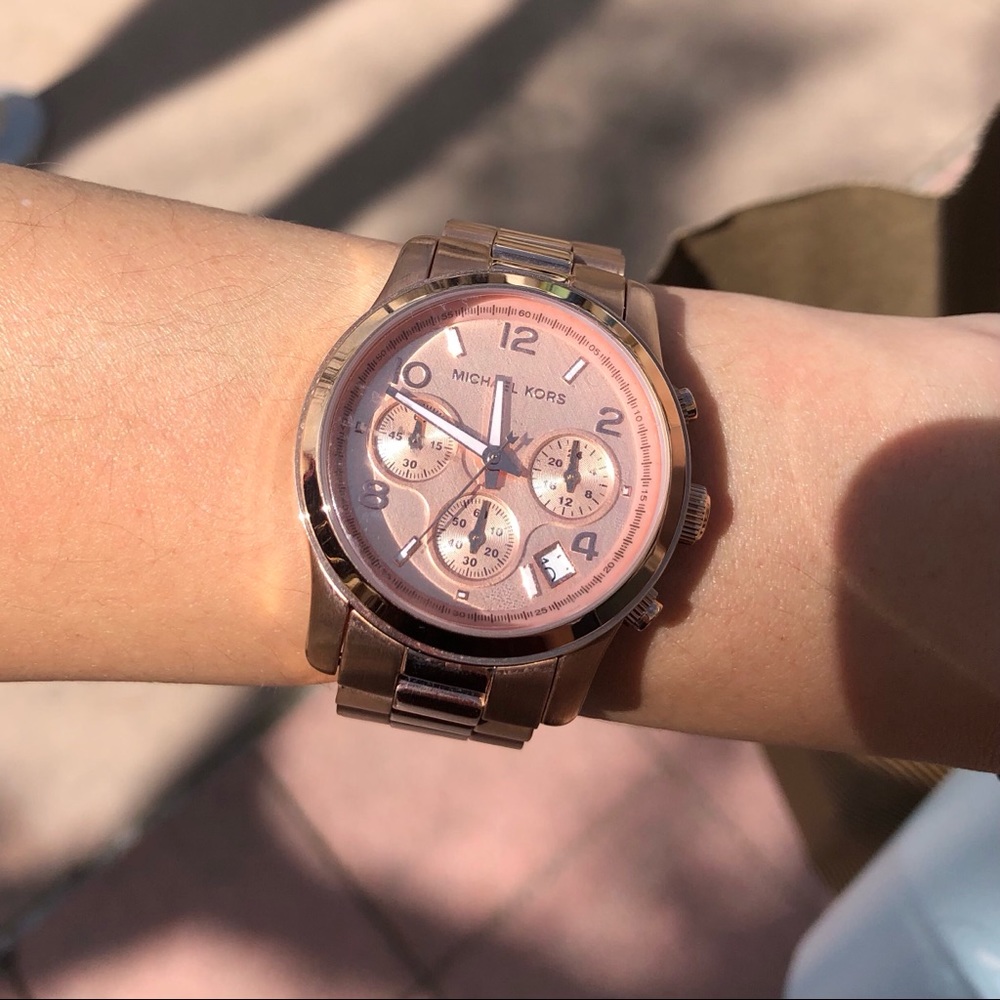 NWT Michael Kors Rose Gold Watch